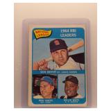 Willie Mays, Santo, Boyer 1965 Topps