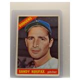 Sandy Koufax 1966 Topps
