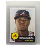 Ronald Acuna, Jr. 2018 Topps Heritage rooke