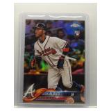 Ozzie Albies 2018 Topps Chrome rookie