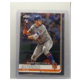 Pete Alonso 2019 Topps Chrome Rookie Debut