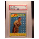 Warren Spahn 1958 Topps All-Star PSA 1.5