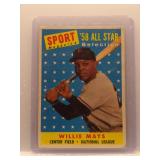 Willie Mays 1958 Topps All-Star
