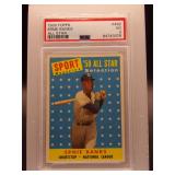 Ernie Banks 1958 Topps All-Star PSA 3