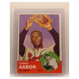 Tommie Aaron 1963 Topps rookie