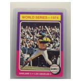 Reggie Jackson 1975 Topps World Series