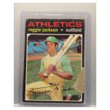 Reggie Jackson 1971 Topps *paper loss