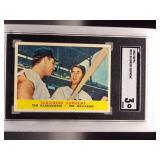 Teds Williams & Kluszweski 1958 Topps SGC 3