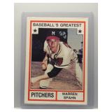 Warren Spahn 1982 TCMA