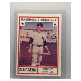 Mickey Mantle 1982 TCMA *not perforated