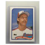 Randy Johnson 1989 Topps rookie