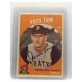 Vern Law 1959 Topps