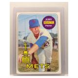 Jerry Koosman 1969 Topps rookie cup