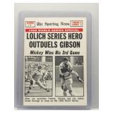 Lolich Series hero 1969 Topps World Series