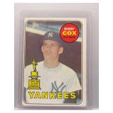 Bobby Cox 1969 Topps rookie
