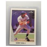 Sammy Sosa 1990 Leaf rookie