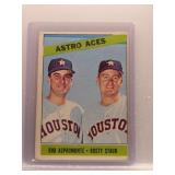 Bob Aspromonte & Rusty Staub 1966 Topps