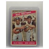 Wille Stargell & Donn Clendenon 1966 Topps
