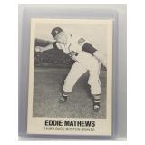 Eddie Mathews 1977 TCMA Galasso