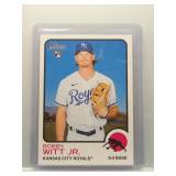 Bobby Witt, Jr. 2022 Topps Heritage rookie
