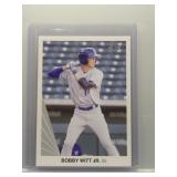 Bobby Witt, Jr. 2020 Leaf 1990 style