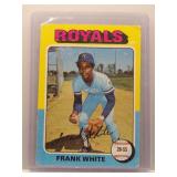 Frank White 1975 Topps first solo