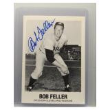 Bob Feller *auto COA 1977 TCMA Galasso