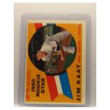 Jim Kaat 1960 Topps rookie