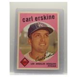Carl Erskine 1959 Topps
