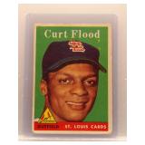 Curt Flood 1958 Topps rookie