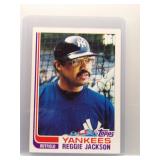 Reggie Jackson 1982 Topps