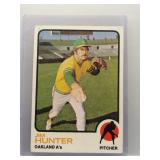 Catfish Hunter 1973 Topps
