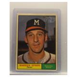 Warren Spahn 1961 Topps *See back