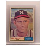 Lou Burdette 1961 Topps
