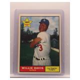 Willie Davis 1961 Topps rookie