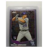 Nolan Arendado 2013 Topps Chrome rookie