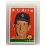 Billy Martin 1958 Topps