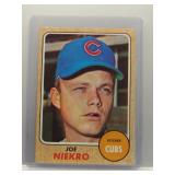 Joe Niekro 1968 Topps rookie