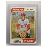 Bob Boone 1974 Topps first solo