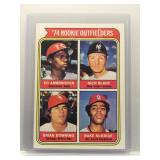 Brian Downing & Bake McBride 1974 Topps rookies