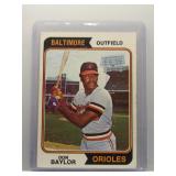 Don Baylor 1974 Topps