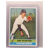 Catfish Hunter 1976 Topps