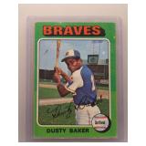 Dusty Baker 1975 Topps