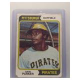 Dave Parker 1974 Topps rookie *crease