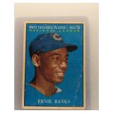 Ernie Banks 1961 Topps MVPs