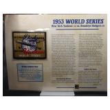 1953 World Series patch Yankees-Dodgers