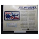1950 World Series patch Yankees-Phillies