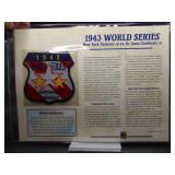 1943 World Series patch Yankees-Cardinals