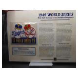 1949 World Series patch Yankees-Dodgers