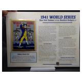 1941 World Series patch Yankees-Dodgers